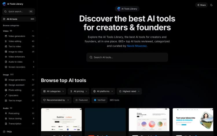 AI Tools Library