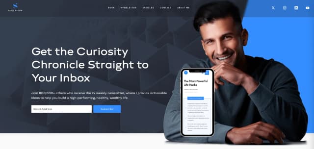 Curiosity Chronicle newsletter by Sahil Bloom