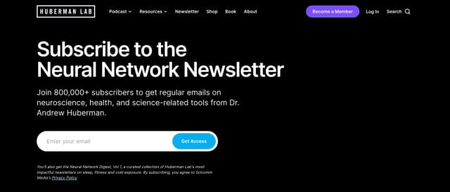 Neural Network Newsletter newsletter by Andrew Huberman