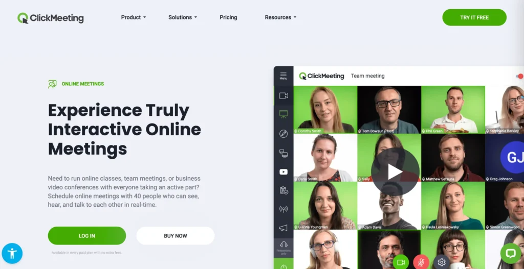 ClickMeeting  - best virtual conferencing software
